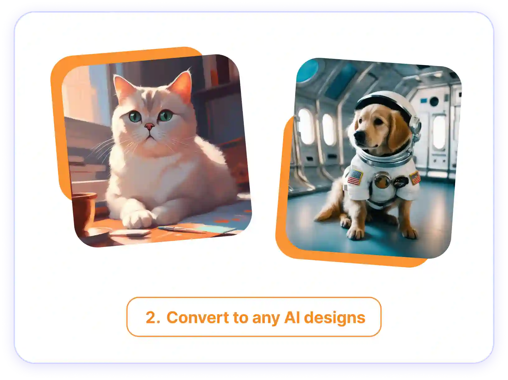 Pet Moment AI designed Personalized Products for your Pet